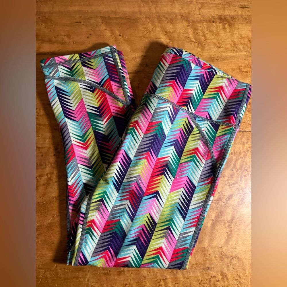 Fabletics, athletic leggings, midcalf length, excellent condition, extra small